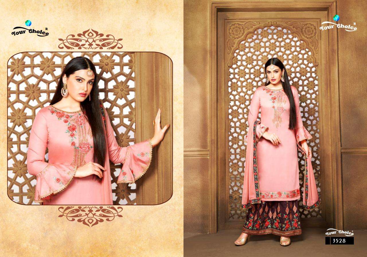 Your Choice Presents Cotton Sarasa Jam Silk With Embroidery Work Salwar Kameez At Wholesale Rate In Surat