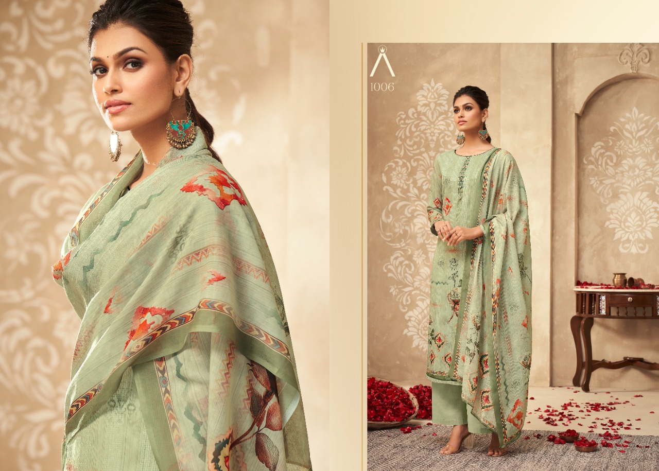 Saheli Presants Anika 1001 To 1008 Series  Salwar Kameez Suits Wholesale Rate In Surat