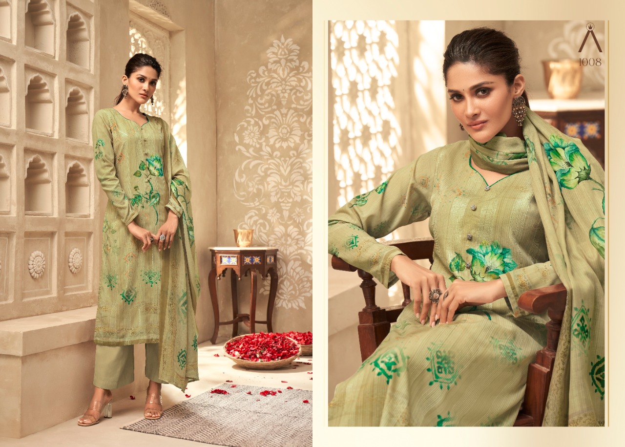 Saheli Presants Anika 1001 To 1008 Series  Salwar Kameez Suits Wholesale Rate In Surat