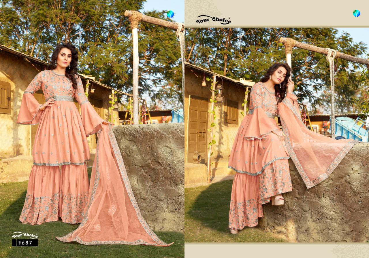 Your Choice Presnets Fashion+ Salwar Kameez Wholeslae Rate In Suart