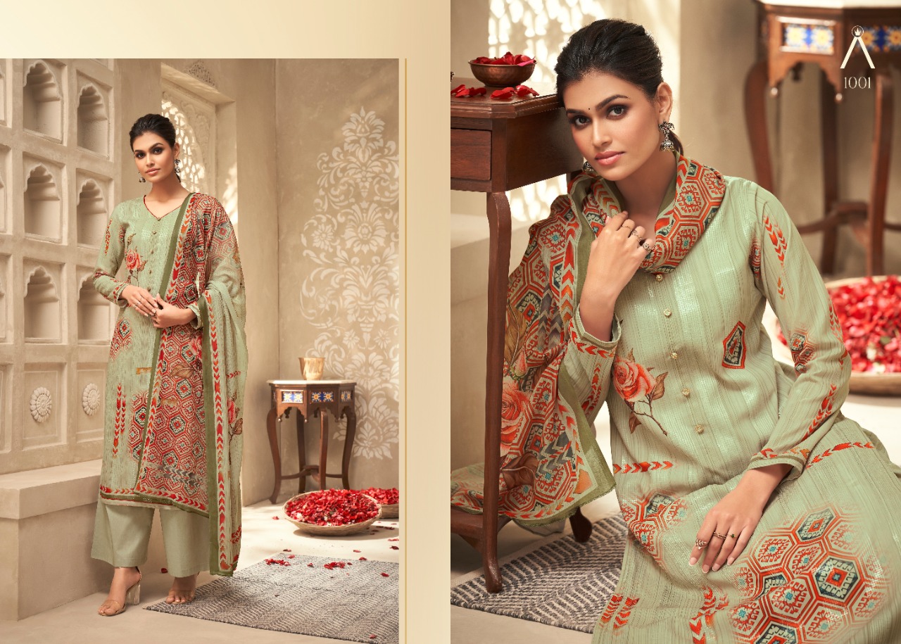 Saheli Presants Anika 1001 To 1008 Series  Salwar Kameez Suits Wholesale Rate In Surat