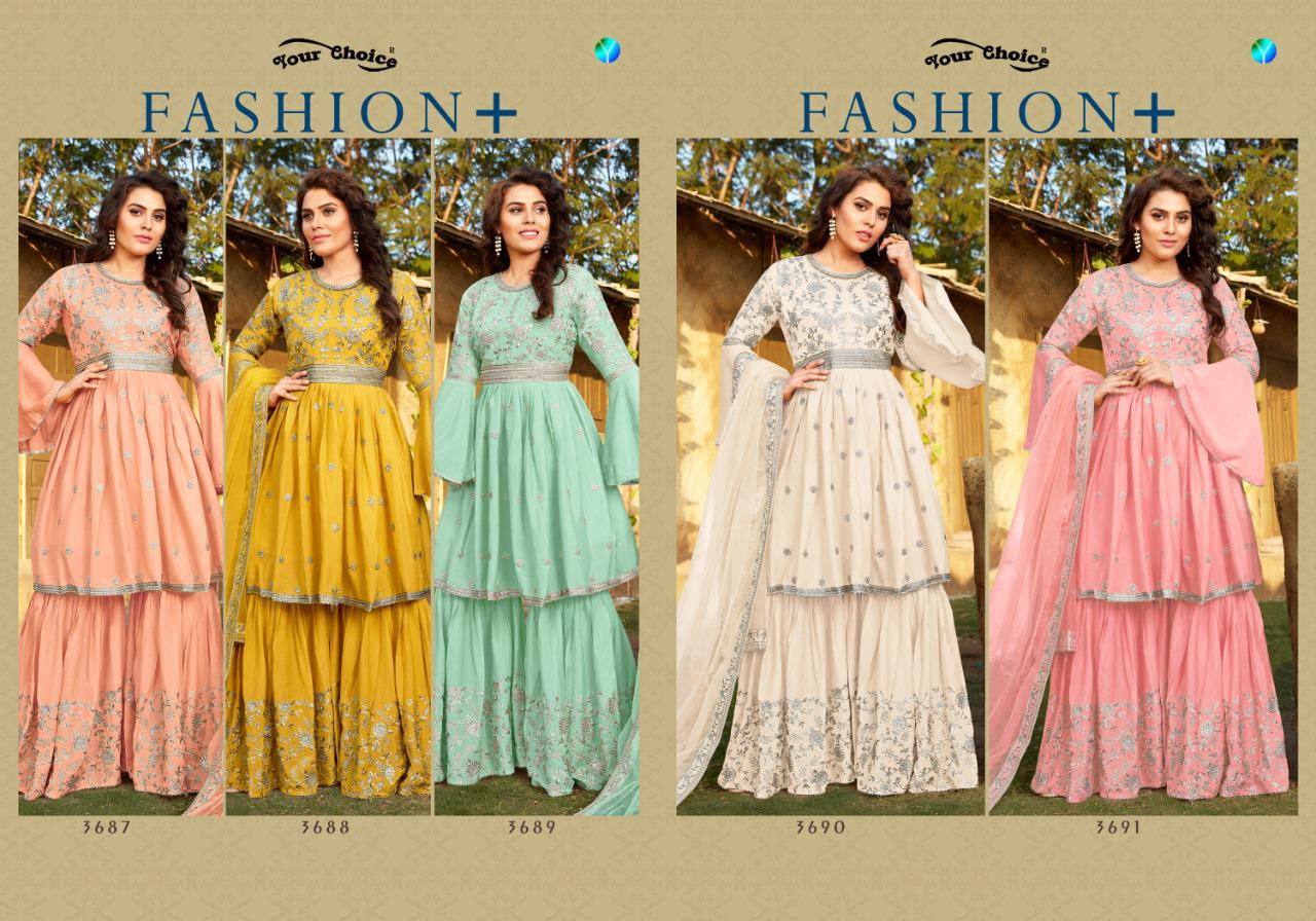 Your Choice Presnets Fashion+ Salwar Kameez Wholeslae Rate In Suart