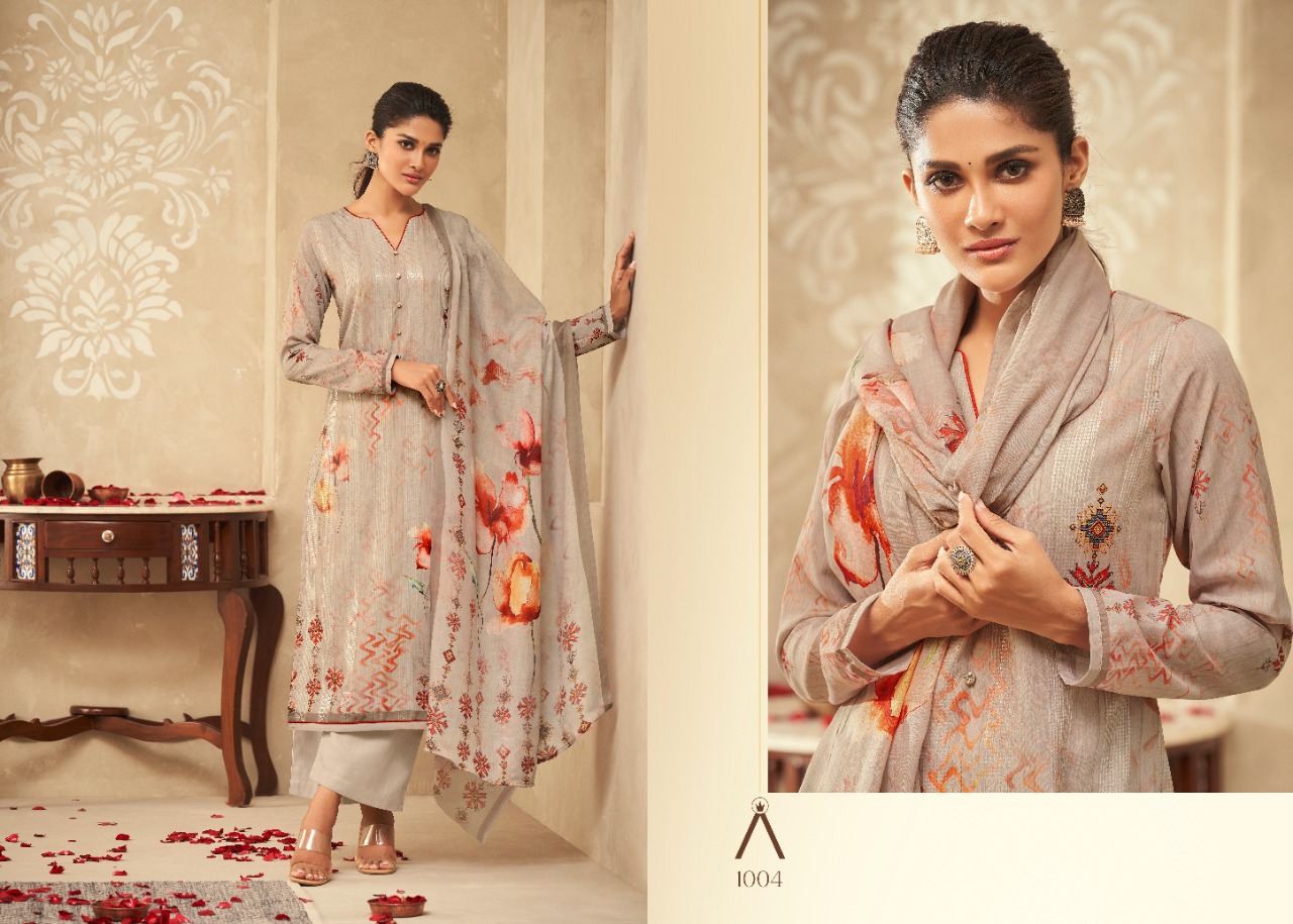 Saheli Presants Anika 1001 To 1008 Series  Salwar Kameez Suits Wholesale Rate In Surat