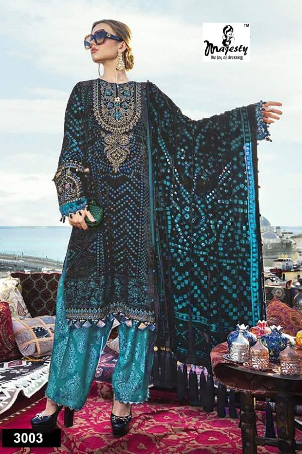 Majesty Presents Maria B Hit Vol 3 Pakistani Salwar Suits Wholesale Rate In Surat