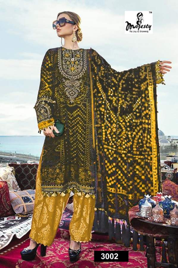 Majesty Presents Maria B Hit Vol 3 Pakistani Salwar Suits Wholesale Rate In Surat