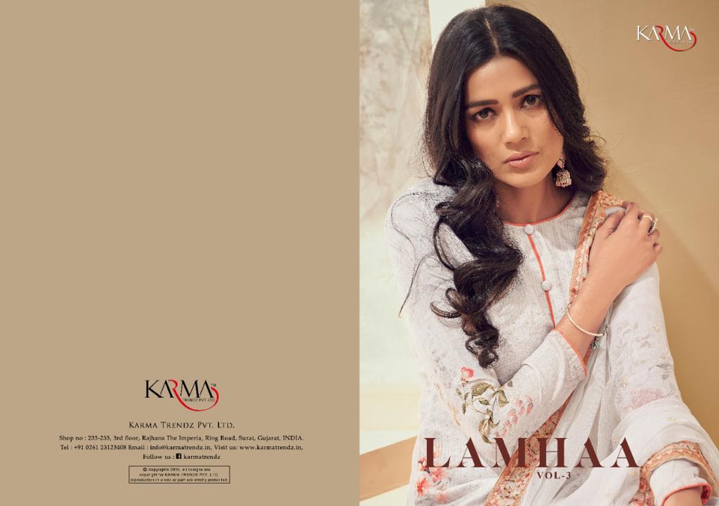 Karma Trandz Presents Lamhaa Vol-3 Wholesale Rate In Surat