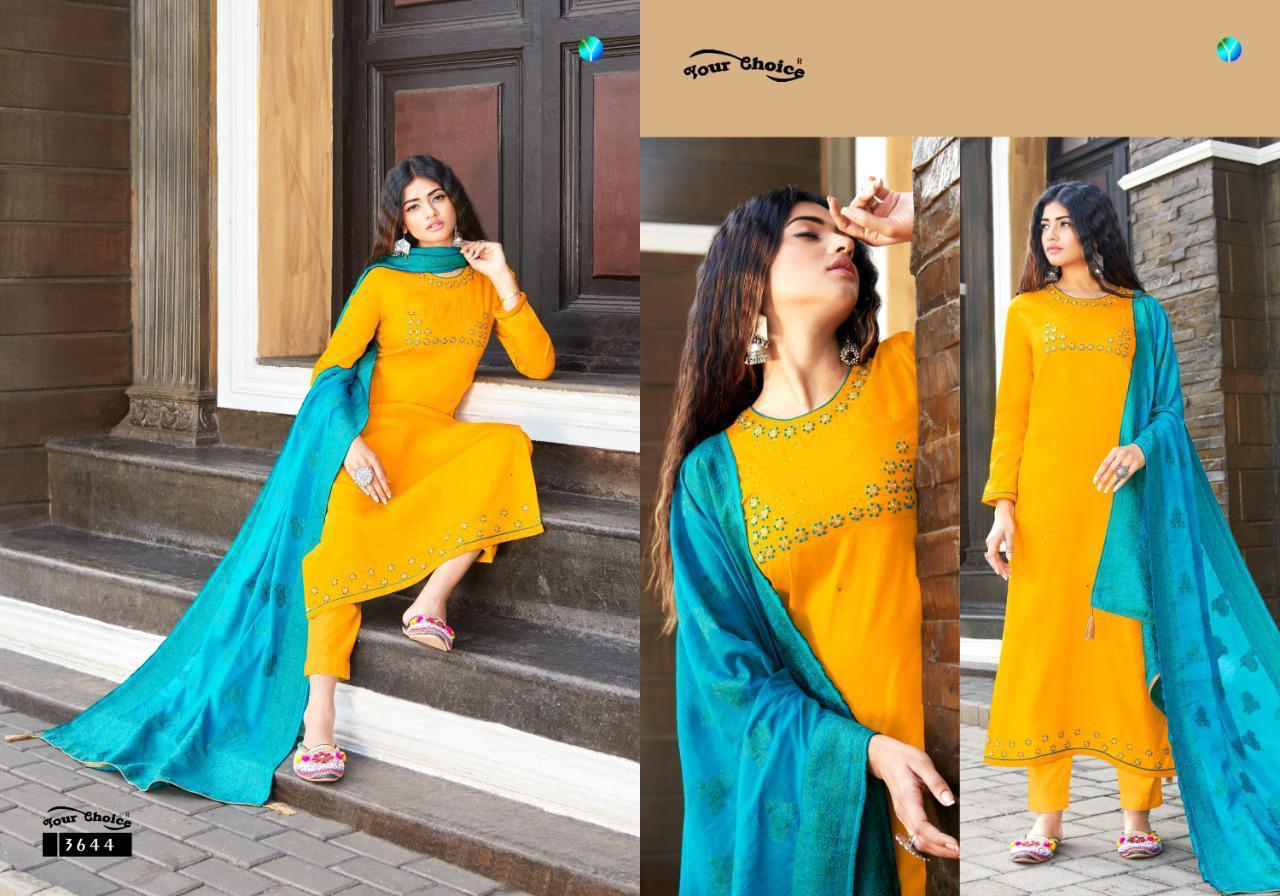 Your Choice Presnts  Gazal Lawn Cotton Suits Wholesale Rate  In Surat