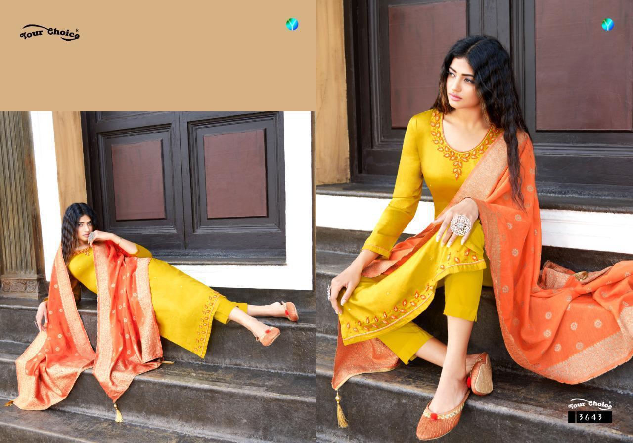 Your Choice Presnts  Gazal Lawn Cotton Suits Wholesale Rate  In Surat