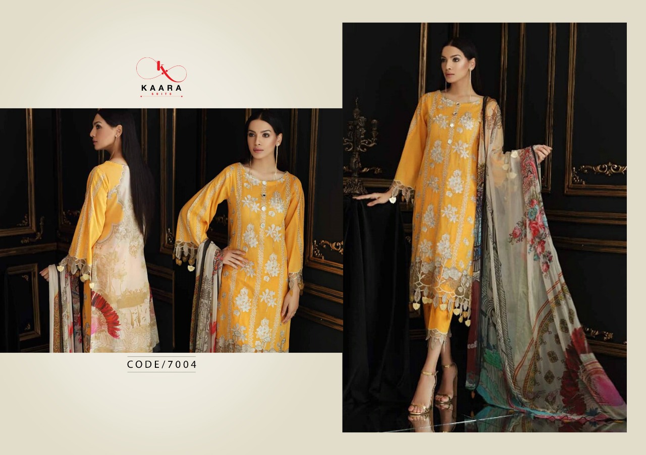 Charizma Swissmiss Vol-03 Digital Printed Embroidered Salwar Suits By Kaara Suits At Wholesale Rate In Surat