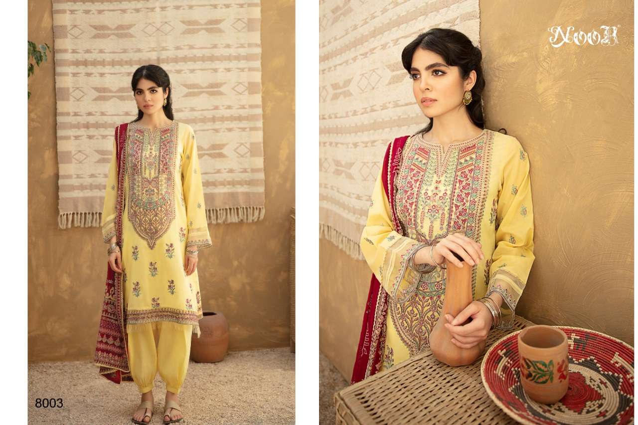 Noor Presents Qulamkar  Eid Collection 2021 Wholesale Rate In Surat