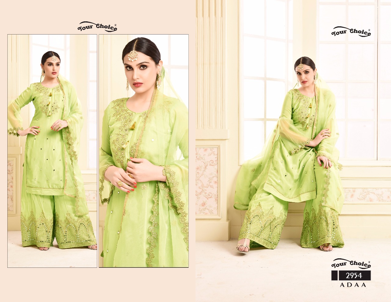 Your Choice Presents Adaa Salwar Kameez Collection Wholesale Rate In Surat