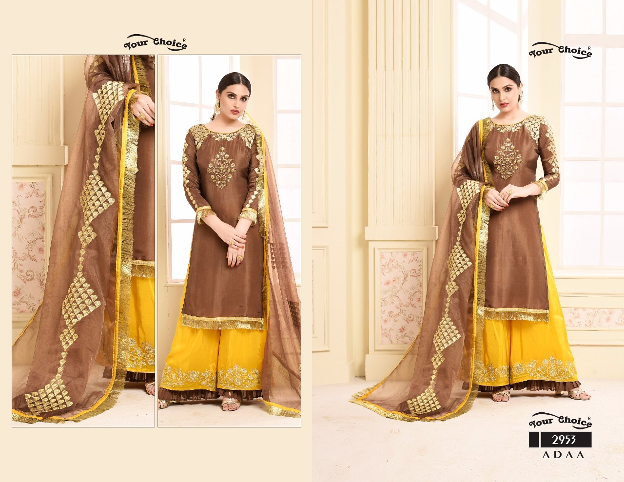 Your Choice Presents Adaa Salwar Kameez Collection Wholesale Rate In Surat