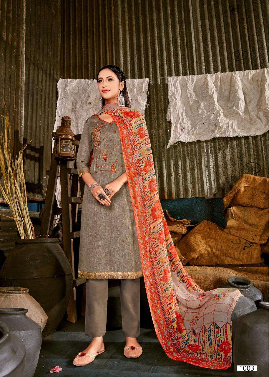 Shiv Gori Silk Mills Presents Florina Beautiful Suits Colorful Stylish Fancy Casual Wear & Ethnic Wear Heavy Cotton Digital Print Wholesale Rate In Surat