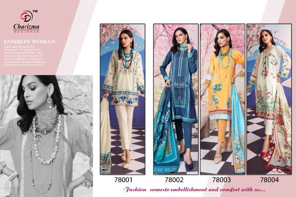 Charizma Designer Presents  Afroze Jam Cotton Digital Print Super Hot Design Salwar Suits Wholesale Rate In Surat