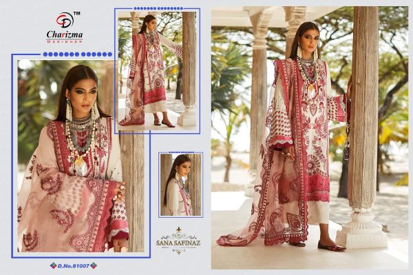 Charizma Designer Presnets  Sana Safina Jam Cotton Super Pakistani Suit Design Wholesale Rate  In  Surat