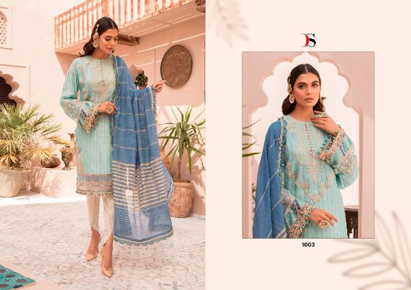 Deepsy Presnets  Maria B Lawn 21 Vol 3 Cotton Pakistani Designer Suits Wholesale Rate In Surat