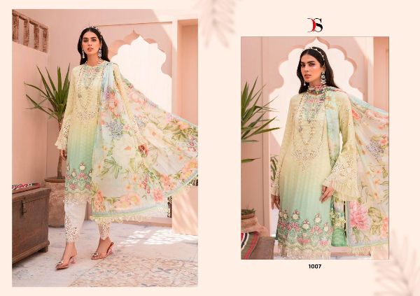 Deepsy Presnets  Maria B Lawn 21 Vol 3 Cotton Pakistani Designer Suits Wholesale Rate In Surat