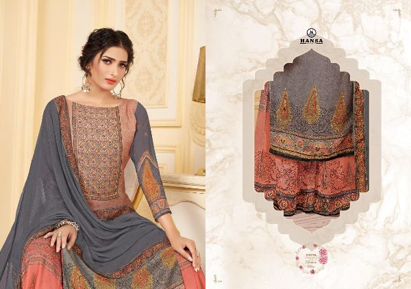 Hansa Presnets Era Georgette Digital Print Party And Festival Wear Salwar Suits Wholesale Rate In Surat