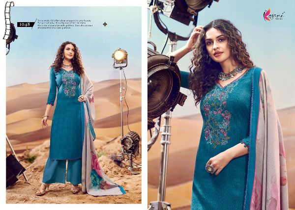 Kesari Trendz Presnets  Kanika Vol 2 Pashmina Printed Winter Special Salwar Suits Wholesale Rate In Surat