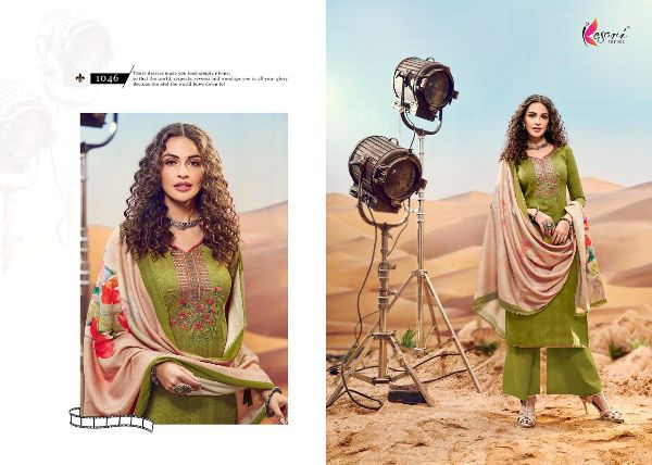 Kesari Trendz Presnets  Kanika Vol 2 Pashmina Printed Winter Special Salwar Suits Wholesale Rate In Surat