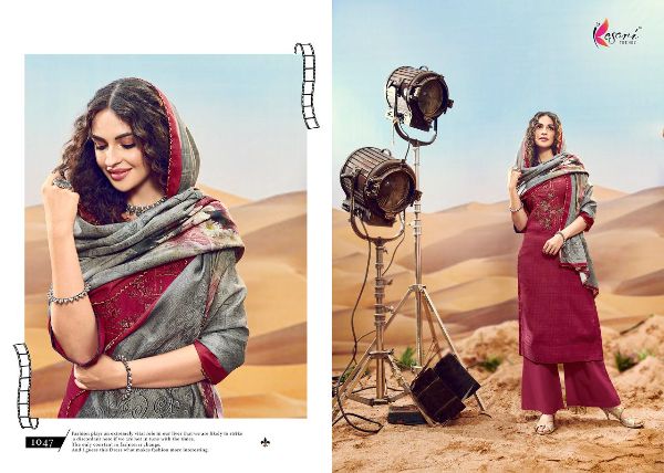 Kesari Trendz Presnets  Kanika Vol 2 Pashmina Printed Winter Special Salwar Suits Wholesale Rate In Surat