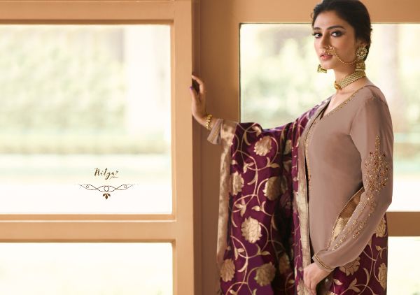 Lt Nitya Presnets  Vol 166 Satin Georgette Eid Special Designer Fancy Suits Wholesale Rate In Surat