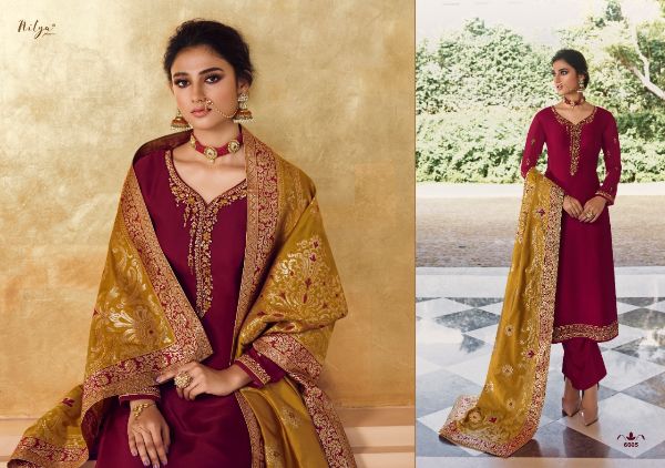 Lt Nitya Presnets  Vol 166 Satin Georgette Eid Special Designer Fancy Suits Wholesale Rate In Surat