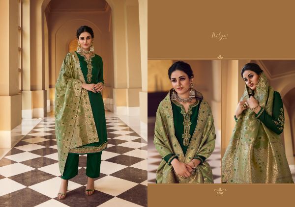 Lt Nitya Presnets  Vol 166 Satin Georgette Eid Special Designer Fancy Suits Wholesale Rate In Surat