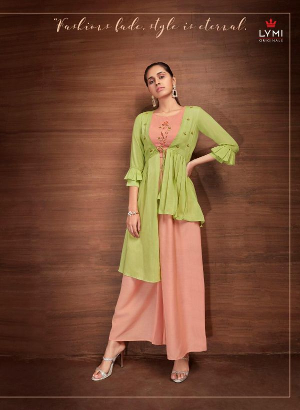 Lymi Present Vintage Pure Muslin Top Bottom With Shrug Ethnic Collection Wholesale  Rate In Surat