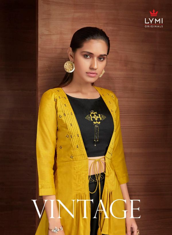 Lymi Present Vintage Pure Muslin Top Bottom With Shrug Ethnic Collection Wholesale  Rate In Surat