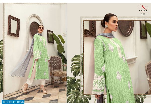 Kaara Presents Maria B Eid Collection Vol 2 Net Embroidery Pakistani Suits Wholesale Rate In Surat