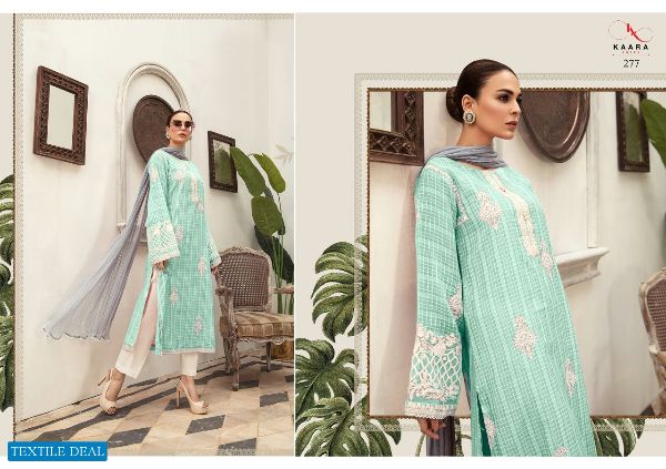 Kaara Presents Maria B Eid Collection Vol 2 Net Embroidery Pakistani Suits Wholesale Rate In Surat