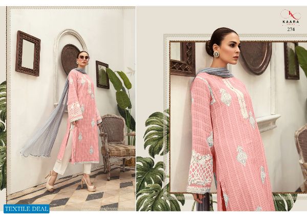 Kaara Presents Maria B Eid Collection Vol 2 Net Embroidery Pakistani Suits Wholesale Rate In Surat