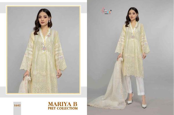 Shree Fabs Prensets  Mariya B Pret Collection Pakistani Suits Wholesale Rate In Surat