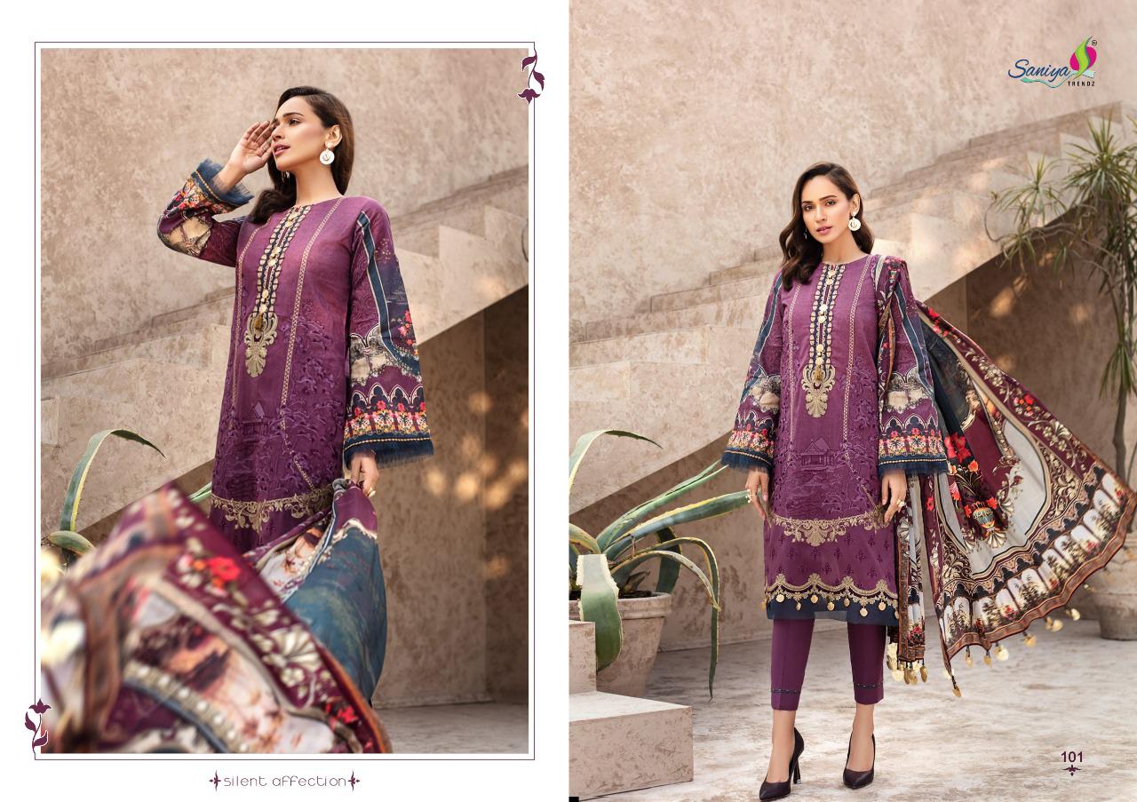 Saniya Trendz Iris Vol-2 Pakistani Suit Collection