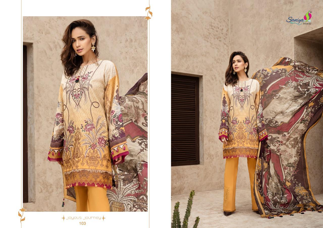 Saniya Trendz Iris Vol-2 Pakistani Suit Collection