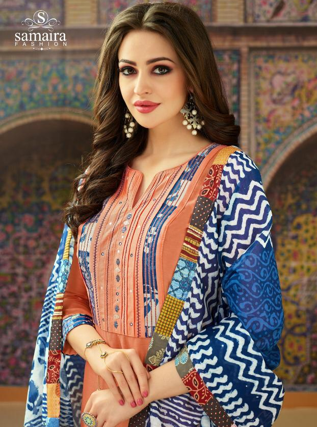 Abhinandan Pakistani Concept Suits By Samaira At Wholesale Rate In Surat