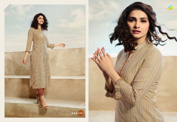 Vinay Fashion Presnets Tumbaa Skyline  Lawn Cotton Kurti With Cambric Cotton Pant Collection Wholesale Rate In Surat