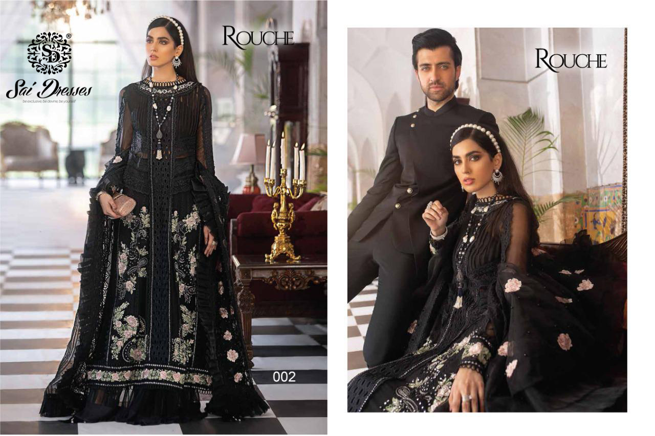 Rouch Presnets Mushq Pakistani Suit Collection Wholesale Rate In Surat