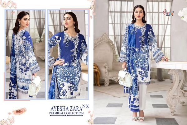 Shree Fabs Presents Ayesha Zara Premium Collection Nx Wholesale Rate In Surat