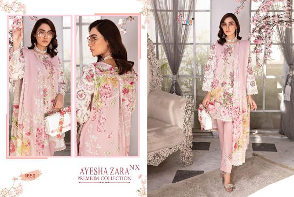 Shree Fabs Presents Ayesha Zara Premium Collection Nx Wholesale Rate In Surat