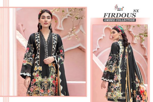 Shree Fabs Presents Firdous Ombre Collection Nx Wholesale Rate In Surat