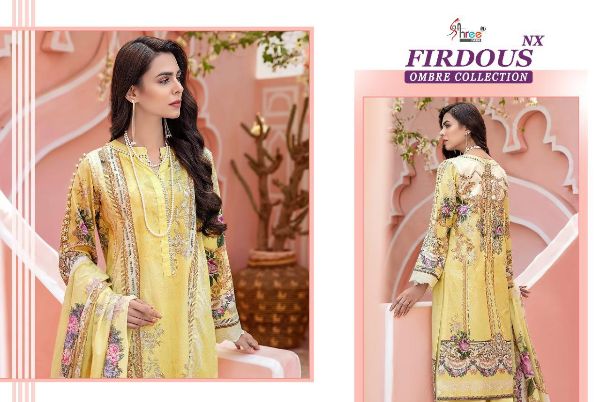 Shree Fabs Presents Firdous Ombre Collection Nx Wholesale Rate In Surat