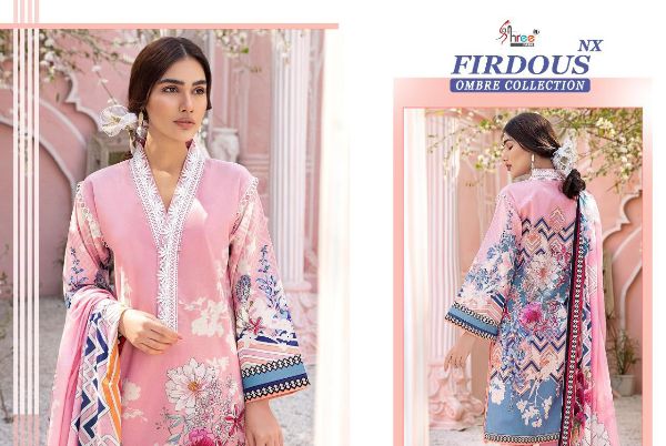Shree Fabs Presents Firdous Ombre Collection Nx Wholesale Rate In Surat