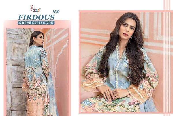 Shree Fabs Presents Firdous Ombre Collection Nx Wholesale Rate In Surat