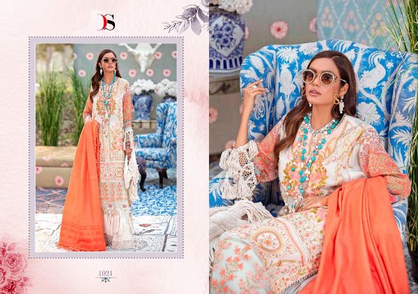 Deepsy Presnets  Sana Safinaz Lawn Vol 3 Cotton Work Pakistani Dresses For Women