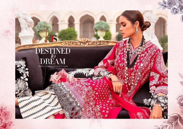 Deepsy Presnets  Sana Safinaz Lawn Vol 3 Cotton Work Pakistani Dresses For Women
