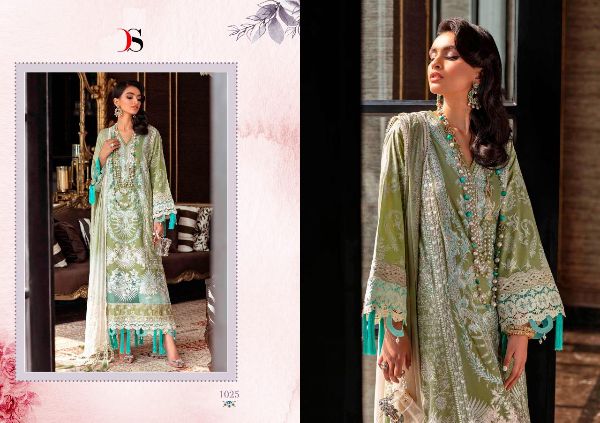 Deepsy Presnets  Sana Safinaz Lawn Vol 3 Cotton Work Pakistani Dresses For Women