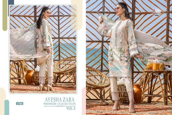 Shree Fabs Presents Ayesha Zara Premium Collection Vol-2 Wholesale Rate In Surat