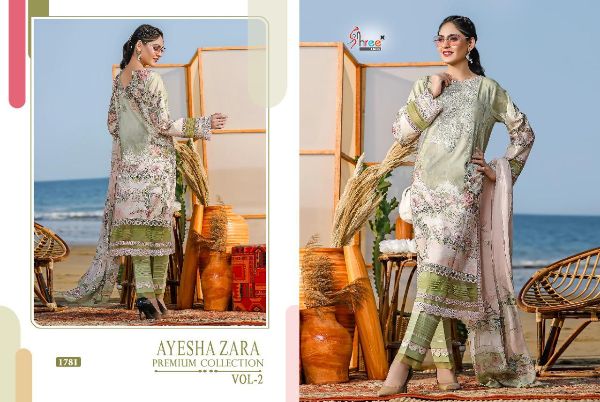 Shree Fabs Presents Ayesha Zara Premium Collection Vol-2 Wholesale Rate In Surat